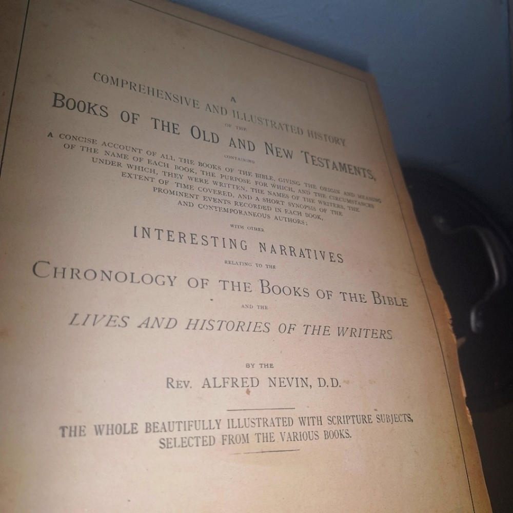 1985 catholic chronical book of Bible